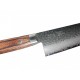 Chef (Gyuto) 210mm-Suncraft Senzo Universal-Damascus-japonský kuchyňský nůž-Tsuchime- VG10–33 vrstev