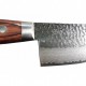 Santoku 165mm-Suncraft Senzo Universal-Damascus-japonský kuchyňský nůž-Tsuchime- VG10–33 vrstev
