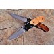 Lovecký zavírací damaškový nůž Dellinger Hunter Snake Wood limited - série pouze 200 ks