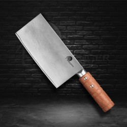 čínský nůž Dellinger Cleaver 180 mm - Padauk Wood
