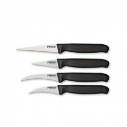 sada 4 nožů na vyřezávání, Pirge Gastro HACCP