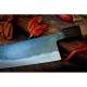 nůž Kamagata / Santoku 170 mm - KIYA Suminagashi Damascus 11 layers
