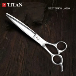 Kadeřnické nůžky 7" TITAN TY70 VG-10 Profesional