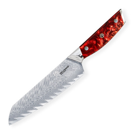 nůž Santoku Red 170 mm Dellinger Resin Future