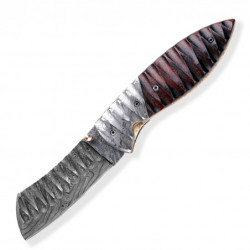 BAZAR - Lovecký zavírací damaškový nůž Dellinger Obsidian