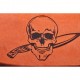 kožená taška na kuchyňské nože Dellinger Skull