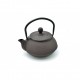 litinová konvička Arare brown na čaj 600 ml + 2 šálky